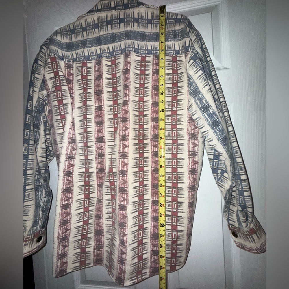 Rugged Point Authentic Vintage Patterned Jacket 1… - image 3